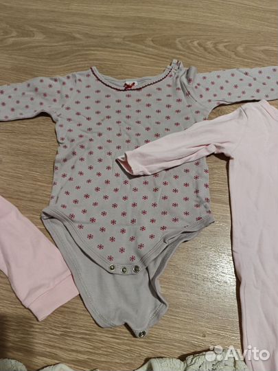 Вещи пакетом на девочку 80