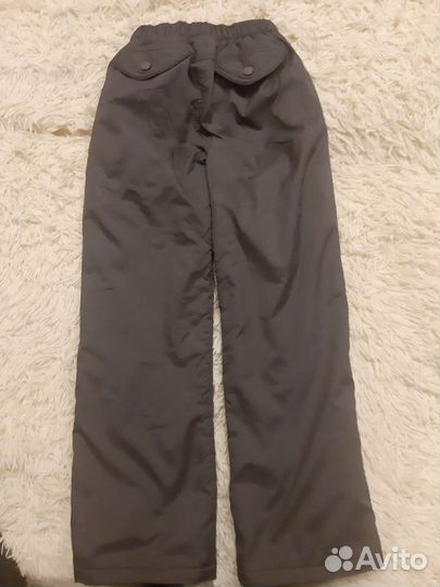 Брюки утепленные для девочки от 7 до 10 лет