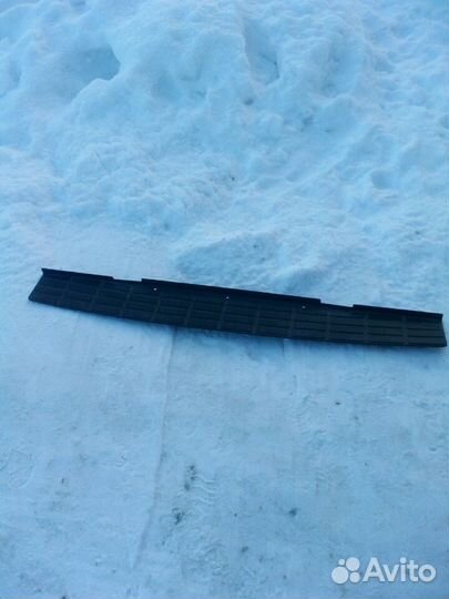 Накладка на задний бампер