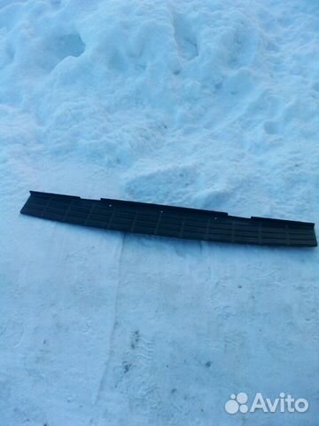 Накладка на задний бампер