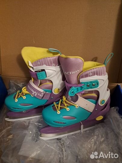 Коньки для девочки 30-33