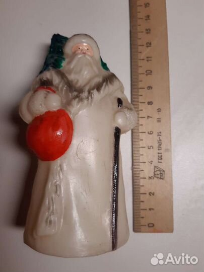 Дед мороз СССР елочная игрушка