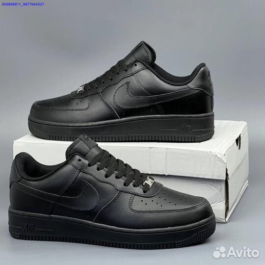 Nike Air Force 1 Black (Арт.69084)