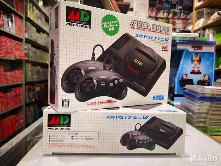Приставка Sega Mega Drive Mini 16 bit (Оригинал)