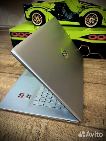 Свежий ноутбук HP Ryzen 5300U 17.3