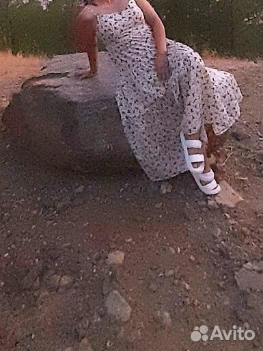 Платье летнее длинное