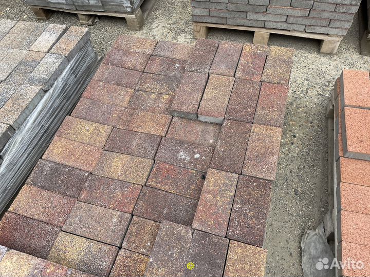 Тротуарная плитка однотон