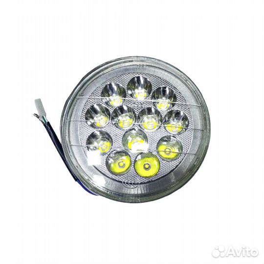 Оптика фары LED-DIP 12 диодов D165мм Урал Иж Минск