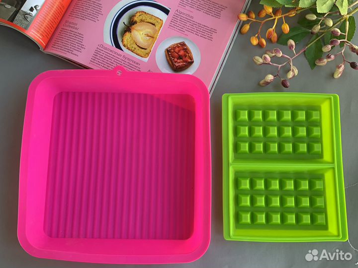 Силиконовые формы для выпечки вафель пирога