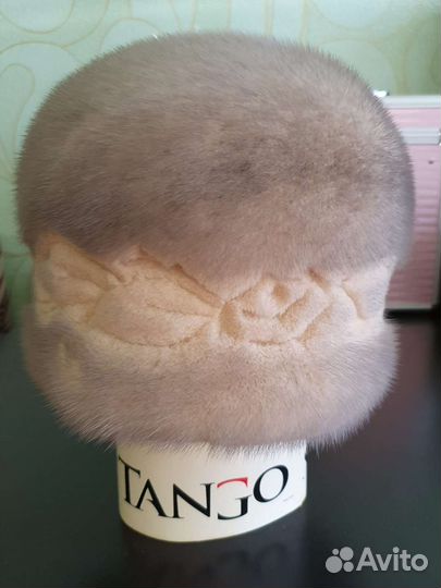 Шапка норковая женская