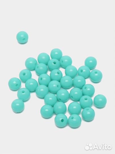 Бусины круглые пластиковые для сумок 500 грамм