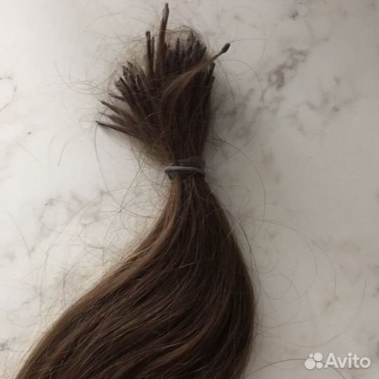 Волосы для наращивания славянка 45 см