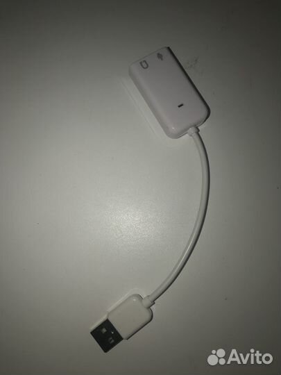 Внешняя USB звуковая карта