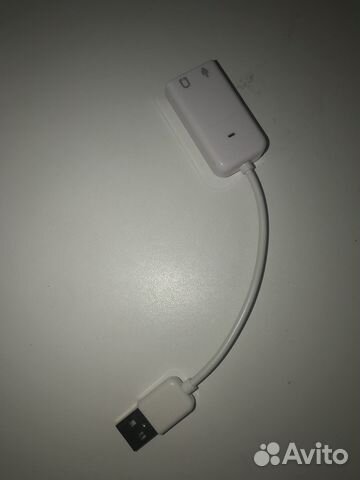 Внешняя USB звуковая карта