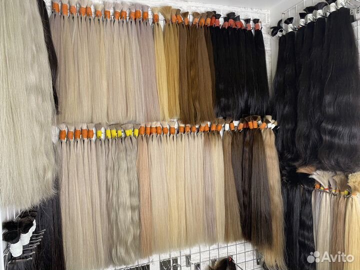 Волосы натуральные