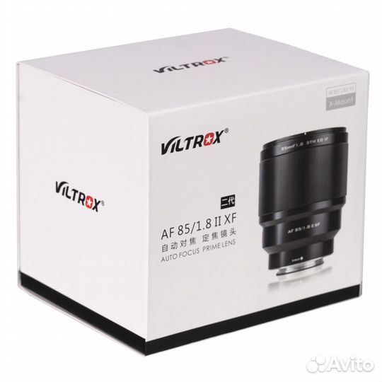 Объектив viltrox 85MM F1.8 II STM для Fuji