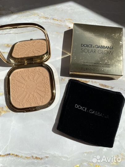 Dolce gabbana пудра solar glow