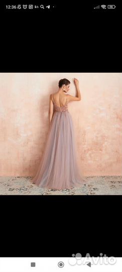 Вечернее платье в пол