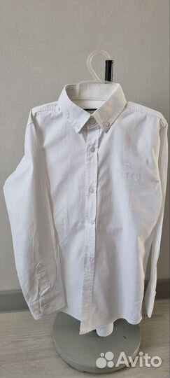 Рубашка белая для мальчика бу