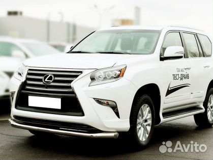 Дуга бампера Lexus GX-460, 2013-2018г.в