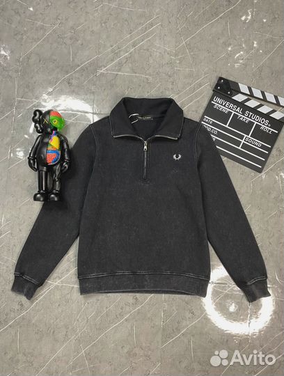 Кофта полузамок Fred Perry варенка