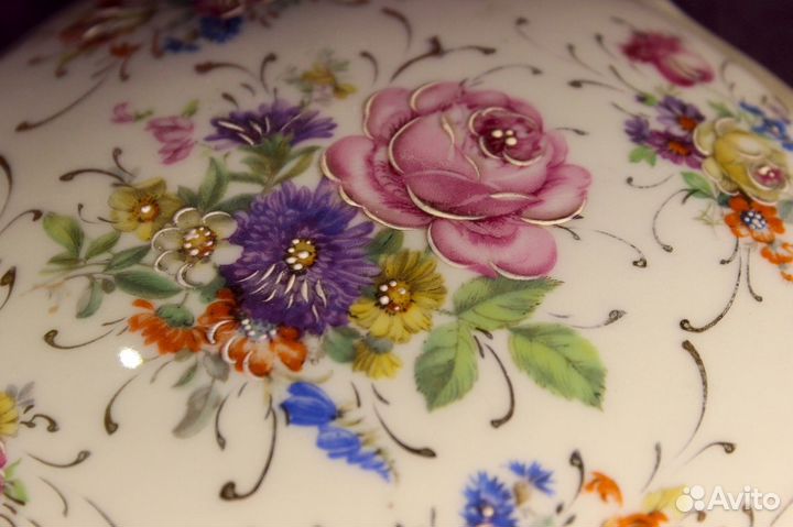 Старинные фарфоровые шкатулки