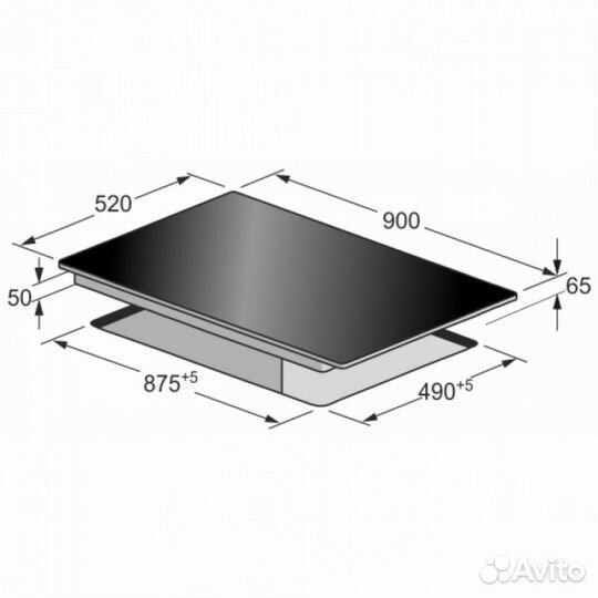 Индукционная варочная поверхность Kaiser KCT 97 FI