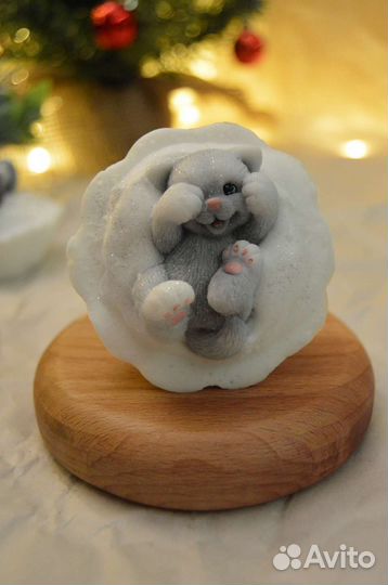 Мыло ручной работы, подарок на Новый год