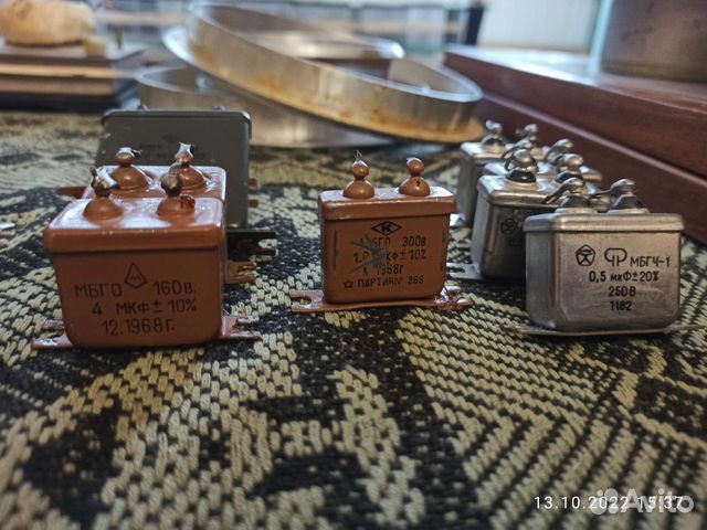 Конденсаторы. Проволока медная
