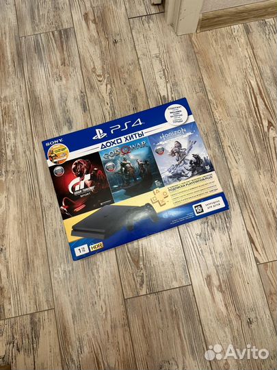 Коробка от ps4