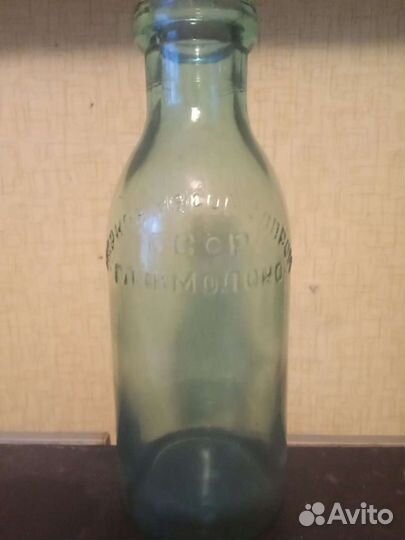 Молочная бутылка 30е годы