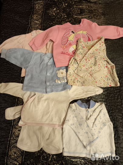 Большой пакет вещей от 50 до 74 размера