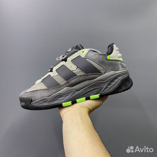 Кроссовки мужские adidas Niteball Grey Five