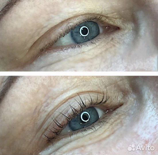 Обучение брови, ламинирование ресниц