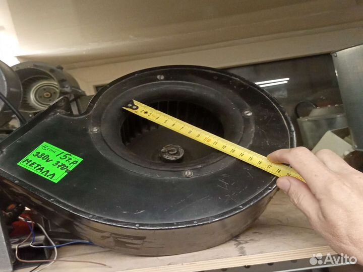 Вентилятор радиальный центробежный типа улитка