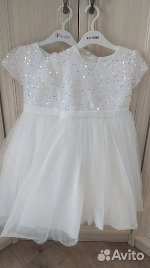 Платья нарядные 116 (2 шт)