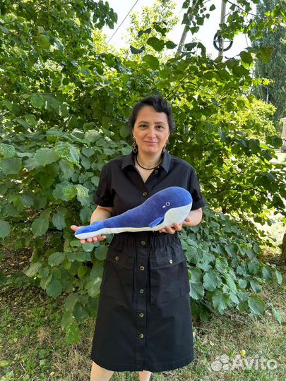 Мягкая игрушка кит. Кит подушка обнимашка