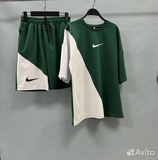 Летний костюм Nike шорты+футболка