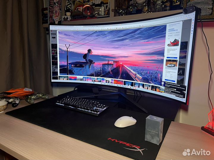 Монитор lg45gr95qe-b