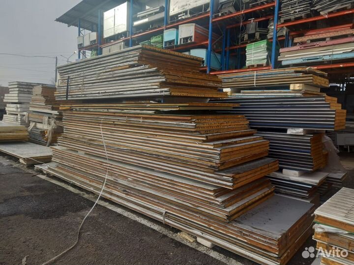 Сэндвич панели бу. Склад