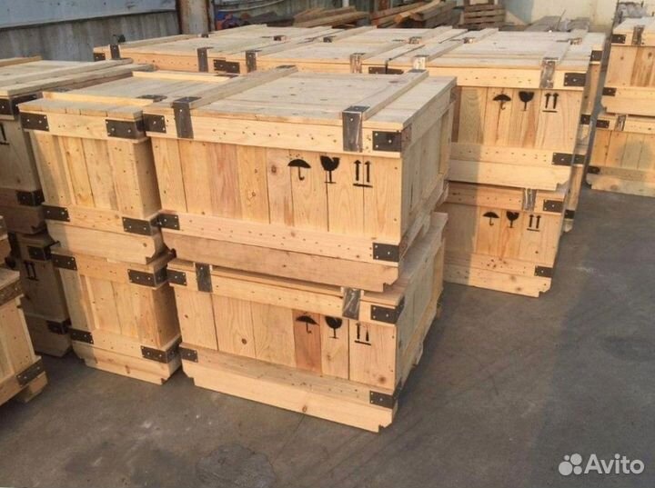Ящик деревянный для транспортировки грузов