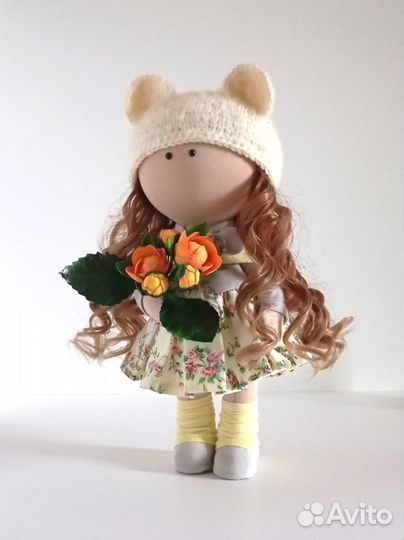 Текстильная интерьерная кукла