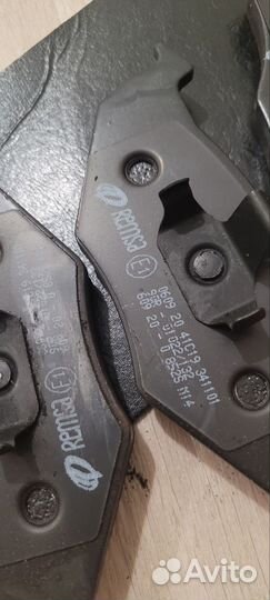 Тормозные колодки передние seat