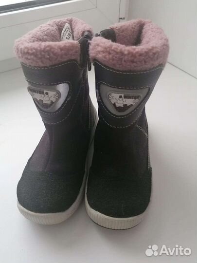 Сапоги зимние детские 25 размер