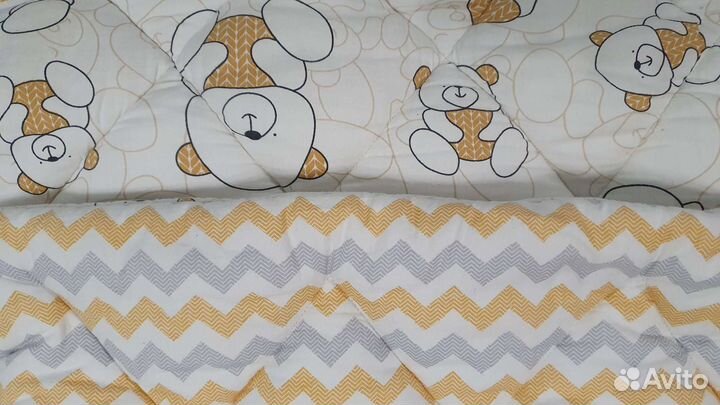 Бортики подушки в детскую кроватку