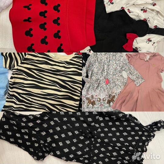 Пакет фирменных вещей на девочку 2-3 года