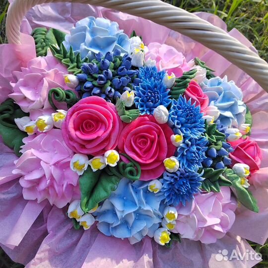 Зефирные букеты на заказ, шоколад, мармелад