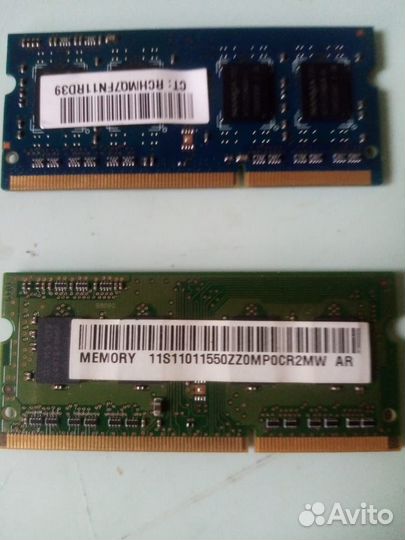 Оперативная память ddr3 для ноутбука