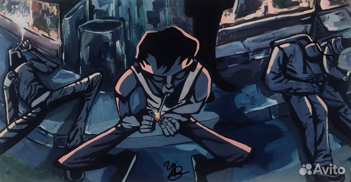 Картина акрил