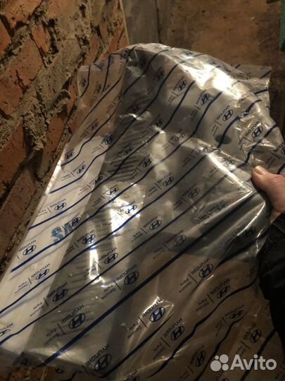 Накладки на пороги внутрисалонные Santa Fe 1